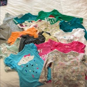 Girls size 2T - pants, tops, shorts & skirts
